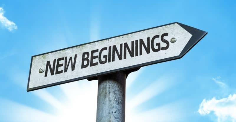 new beginnings sign